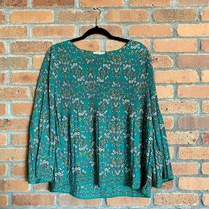 MAX STUDIO Floral Blouse Women's Size Medium